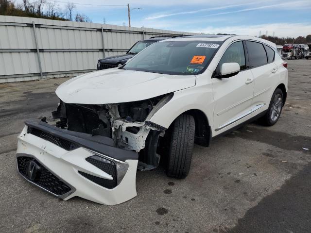 5J8TC2H78KL019500 - 2019 ACURA RDX ADVANC WHITE photo 2