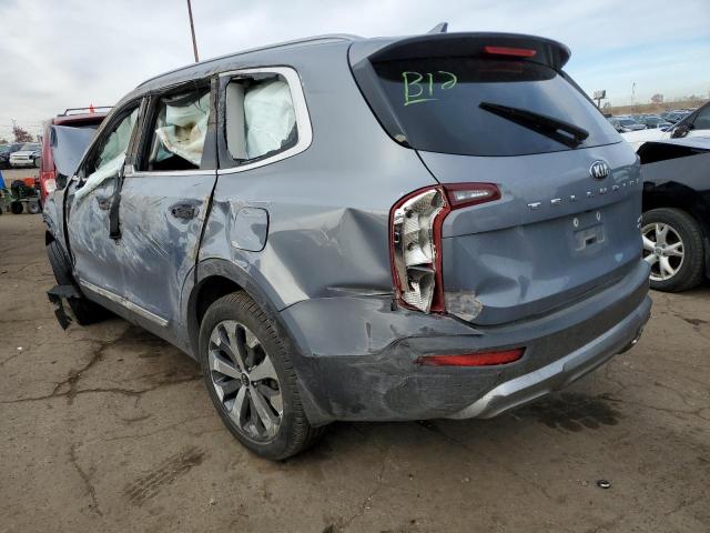 5XYP64HC7LG012034 - 2020 KIA TELLURIDE SILVER photo 3