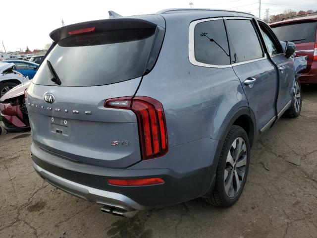 5XYP64HC7LG012034 - 2020 KIA TELLURIDE SILVER photo 4