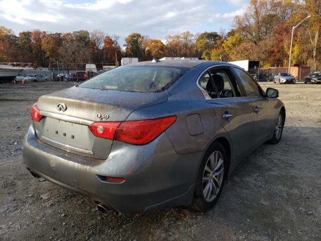 JN1EV7AP3HM732349 - 2017 INFINITI Q50 PREMIU BLUE photo 4