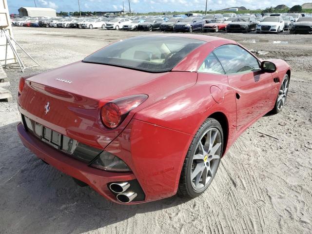 ZFF65LJA7A0170489 - 2010 FERRARI CALIFORNIA RED photo 4