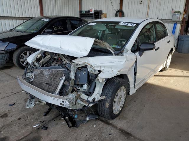 2HGFA1F36BH545165 - 2011 HONDA CIVIC VP WHITE photo 2