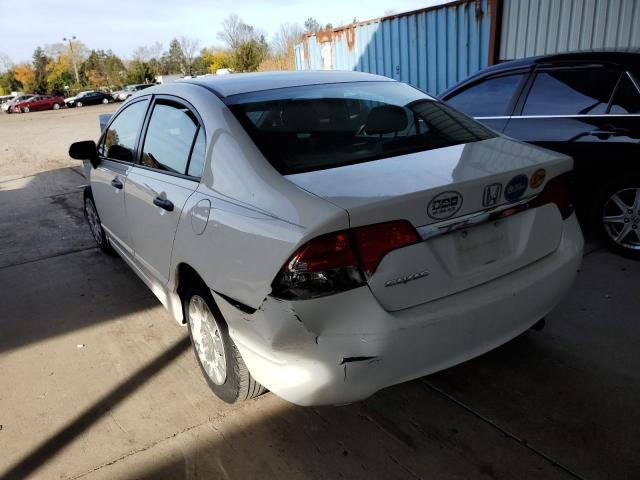 2HGFA1F36BH545165 - 2011 HONDA CIVIC VP WHITE photo 3