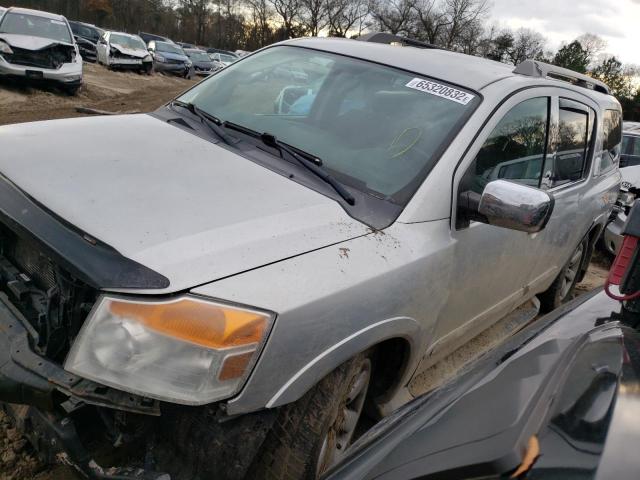 5N1BA0ND8AN612464 - 2010 NISSAN ARMADA SE SILVER photo 2