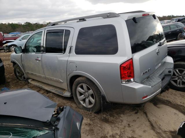 5N1BA0ND8AN612464 - 2010 NISSAN ARMADA SE SILVER photo 3