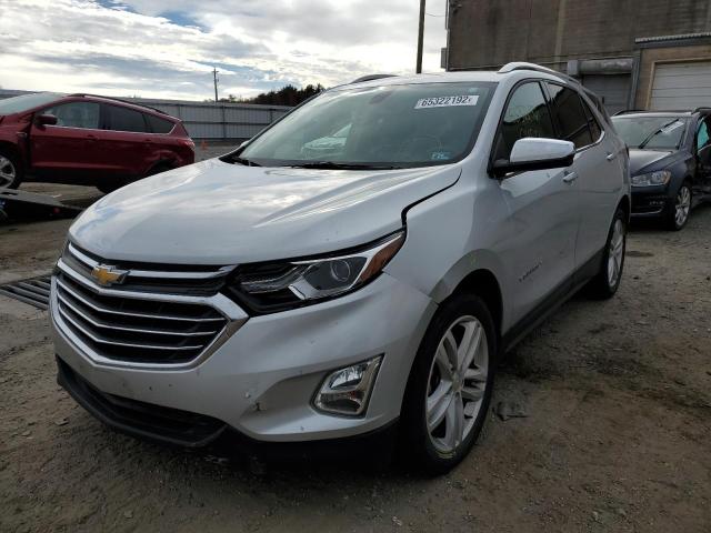 2GNAXYEX2K6254069 - 2019 CHEVROLET EQUINOX PR SILVER photo 2