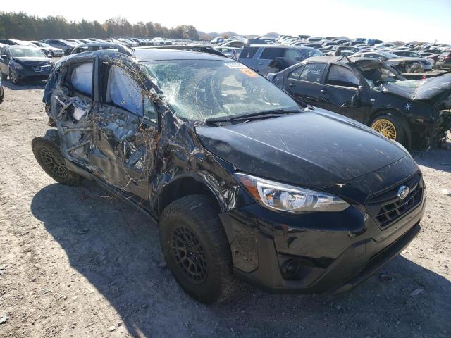 JF2GTABC8M8292394 - 2021 SUBARU CROSSTREK BLACK photo 1