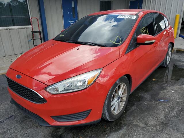 1FADP3K26HL246855 - 2017 FORD FOCUS RED photo 2