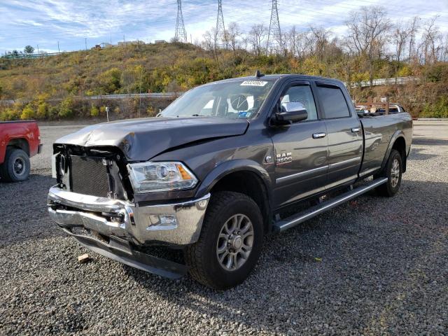 3C63R3JL9FG506323 - 2015 RAM 3500 LARAM GRAY photo 2