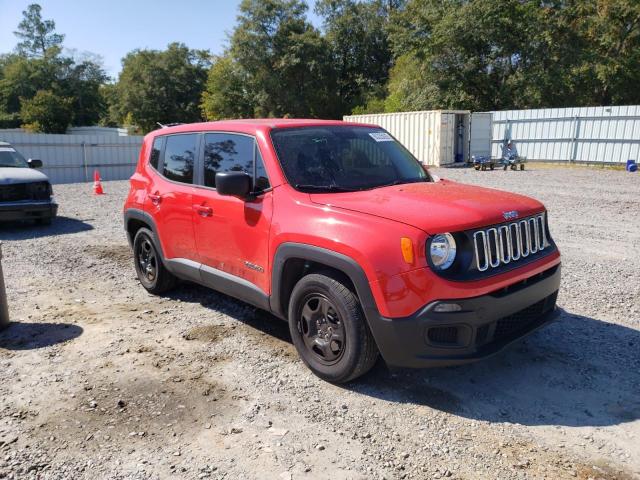 ZACCJAAT1GPD36463 - 2016 JEEP RENEGADE S Qırmızı foto 1