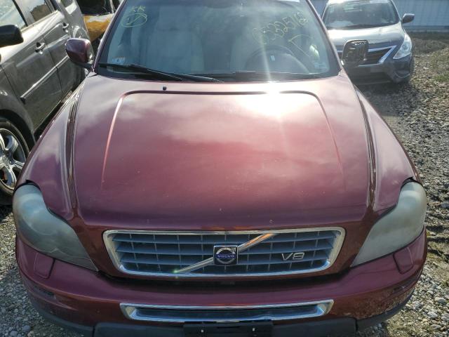 YV4CZ852X71378226 - 2007 VOLVO XC90 V8 RED photo 7