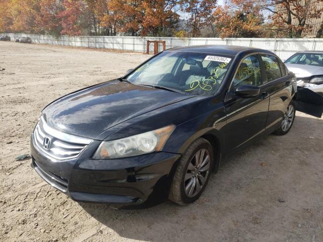 1HGCP2F83CA112566 - 2012 HONDA ACCORD EXL BLACK photo 2