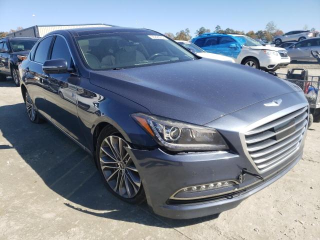 KMHGN4JE3GU106457 - 2016 HYUNDAI GENESIS 3. BLUE photo 1