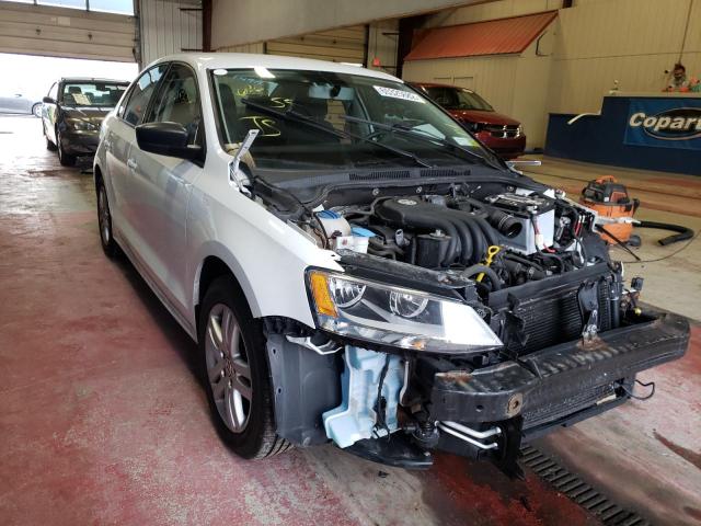 3VW1K7AJ8FM351529 - 2015 VOLKSWAGEN JETTA BASE WHITE photo 1