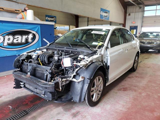 3VW1K7AJ8FM351529 - 2015 VOLKSWAGEN JETTA BASE WHITE photo 2