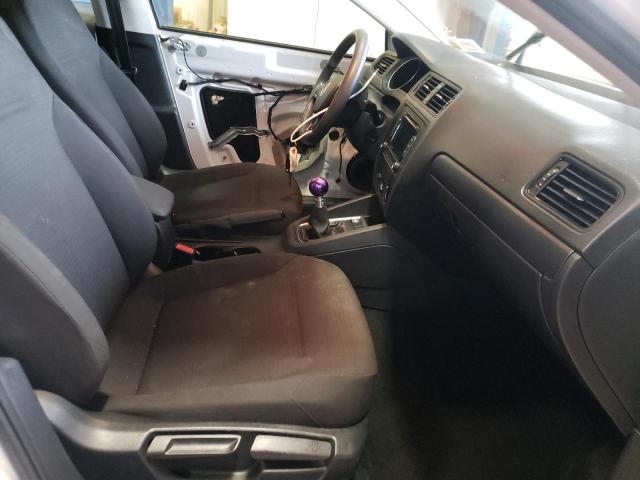 3VW1K7AJ8FM351529 - 2015 VOLKSWAGEN JETTA BASE WHITE photo 5