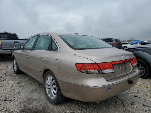 KMHFC46F28A301777 - 2008 HYUNDAI AZERA SE BEIGE photo 3