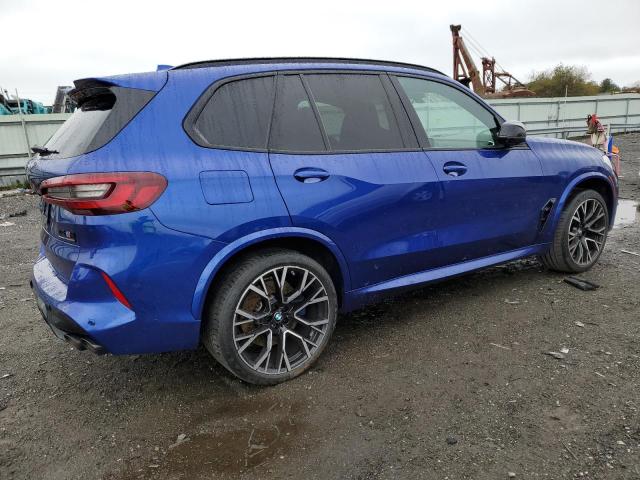 5YMJU0C07L9C84015 - 2020 BMW X5 M BLUE photo 3