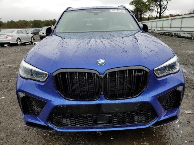 5YMJU0C07L9C84015 - 2020 BMW X5 M BLUE photo 5