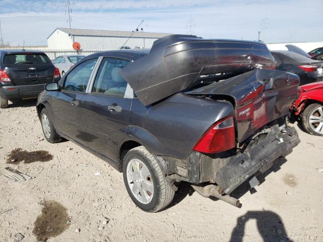 1FAHP34N77W243243 - 2007 FORD FOCUS ZX4 GRAY photo 3