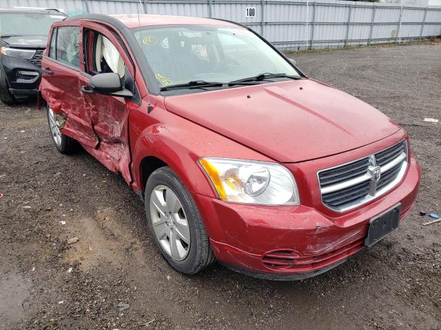 1B3HB48B38D580988 - 2008 DODGE CALIBER SX RED photo 1