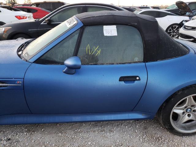 WBSCK9343YLC93098 - 2000 BMW M ROADSTER BLUE photo 9