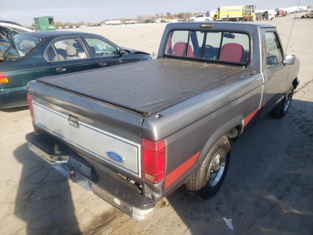 1FTCR10U7NTA67633 - 1992 FORD RANGER GRAY photo 4