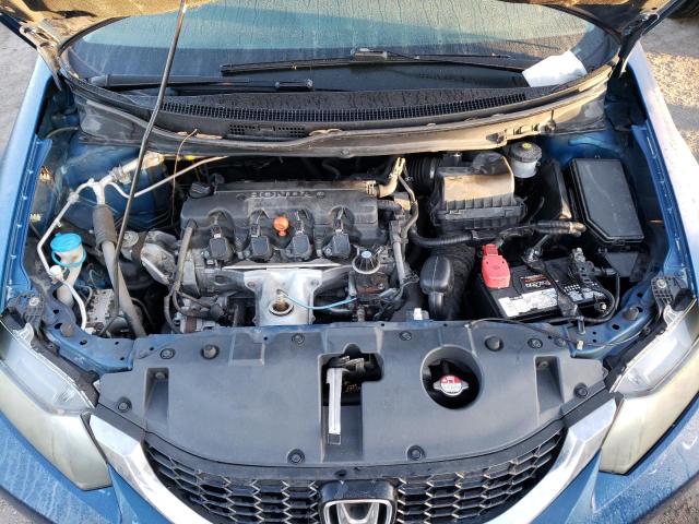 19XFB2F99FE046660 - 2015 HONDA CIVIC EXL ლურჯი ფოტო 7