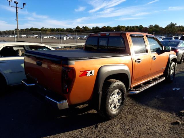 1GCDT136448222403 - 2004 CHEVROLET COLORADO ORANGE photo 4