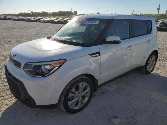 KNDJP3A53E7042236 - 2014 KIA SOUL WHITE photo 2