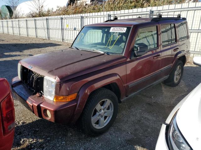 1J8HG48K47C615258 - 2007 JEEP COMMANDER 栗色 照片 1
