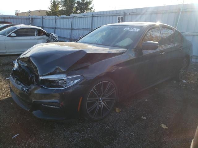 WBAJE7C5XJWC56084 - 2018 BMW 540 XI GRAY photo 2