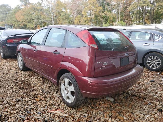 1FAHP37N67W196329 - 2007 FORD FOCUS ZX5 BURGUNDY photo 3