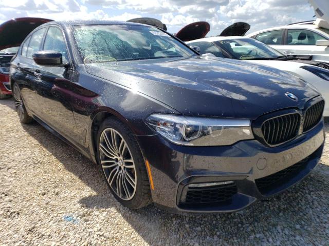 WBAJE7C53JWC56363 - 2018 BMW 540 XI CHARCOAL photo 1