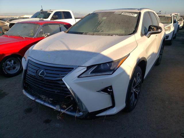 JTJGZKCA0K2013579 - 2019 LEXUS RX 350 L WHITE photo 2