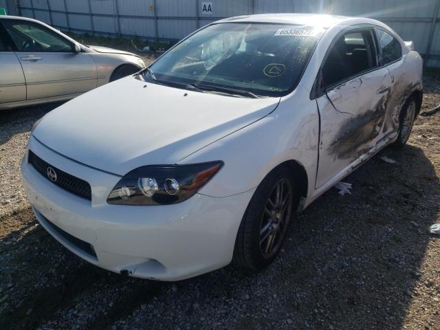 JTKDE167080224712 - 2008 TOYOTA SCION TC أبيض صورة 2