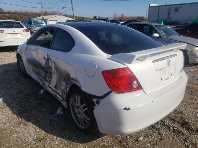JTKDE167080224712 - 2008 TOYOTA SCION TC أبيض صورة 3