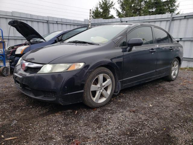 2HGFA15699H010093 - 2009 HONDA CIVIC LX-S Қара фото 2