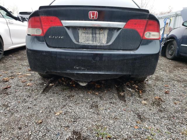 2HGFA15699H010093 - 2009 HONDA CIVIC LX-S Қара фото 9