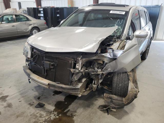 2HNYD2H56AH520035 - 2010 ACURA MDX ADVANC SILVER photo 9