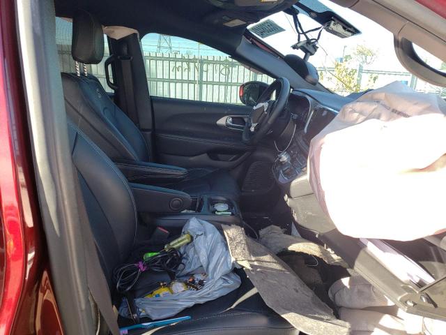 2C4RC3BG2NR126982 - 2022 CHRYSLER PACIFICA T RED photo 5