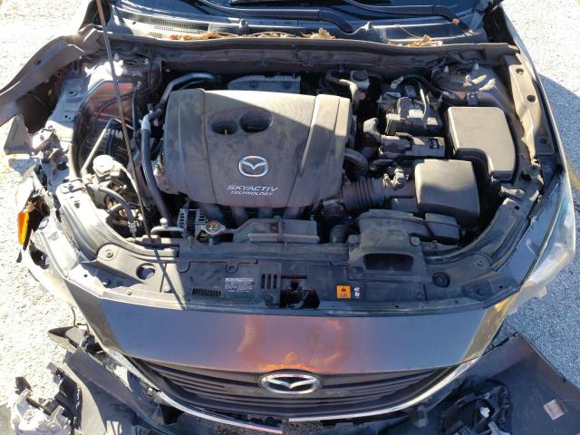 JM1BM1T72F1252296 - 2015 MAZDA 3 SV GRAY photo 7