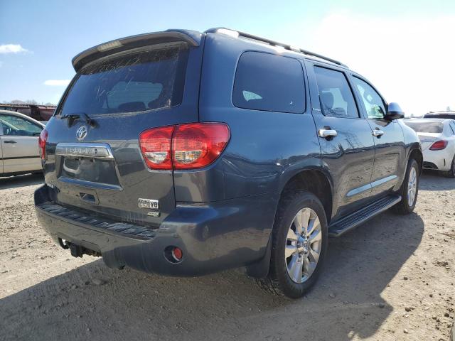 5TDDW5G17AS029019 - 2010 TOYOTA SEQUOIA PL BLUE photo 4