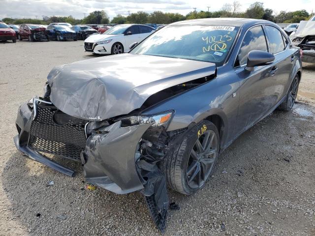 JTHBE1D26F5021408 - 2015 LEXUS IS 350 GRAY photo 2