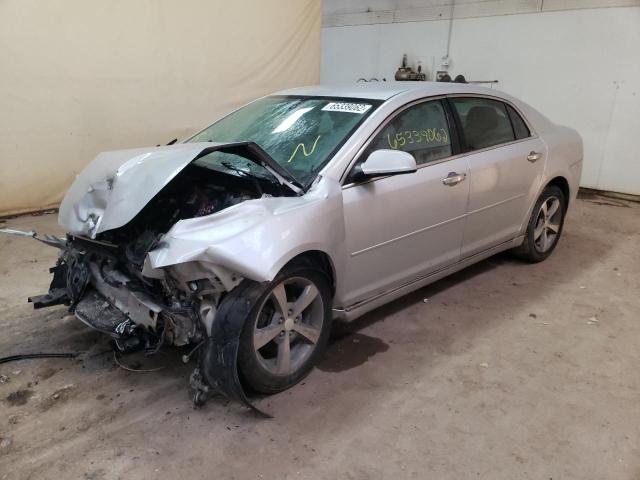 1G1ZC5E08CF188796 - 2012 CHEVROLET MALIBU 1LT 银色 照片 2