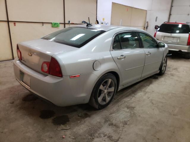 1G1ZC5E08CF188796 - 2012 CHEVROLET MALIBU 1LT 银色 照片 4