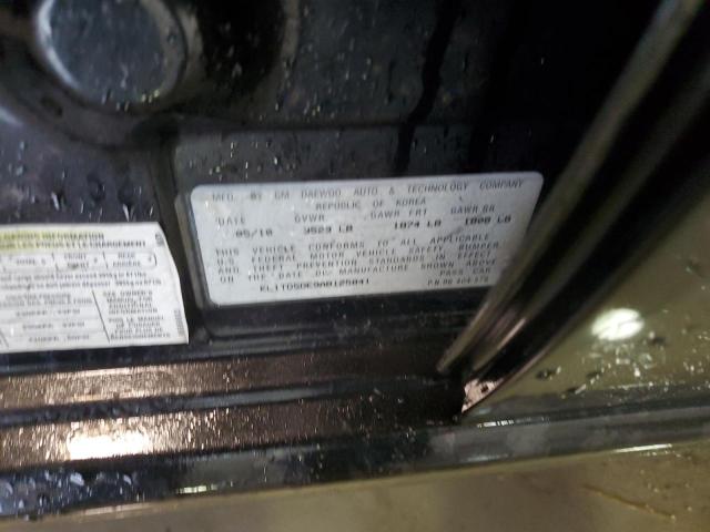 KL1TD5DE9AB125841 - 2010 CHEVROLET AVEO LS 黑色 照片 10