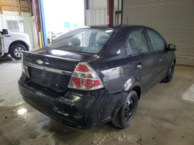 KL1TD5DE9AB125841 - 2010 CHEVROLET AVEO LS 黑色 照片 4