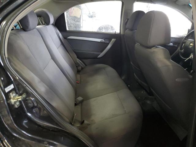 KL1TD5DE9AB125841 - 2010 CHEVROLET AVEO LS 黑色 照片 6
