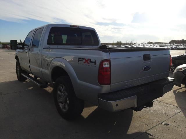 1FT7W2BT8BEC74195 - 2011 FORD F250 SUPER SILVER photo 3